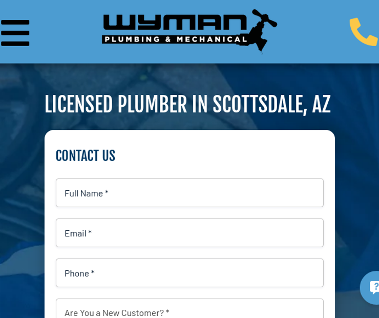 Professional Scottsdale Plumber & Mechanical Services
