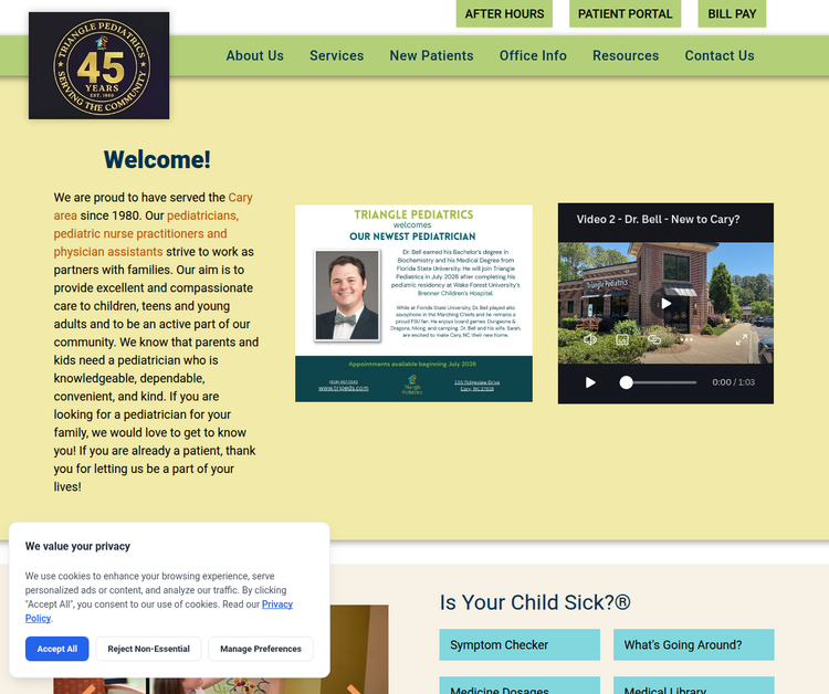 Triangle Pediatrics
