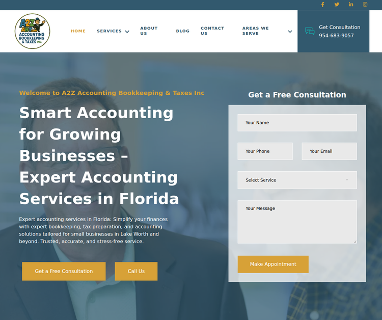 Smart Accounting for Growing Businesses – Expert Accounting Services in Florida