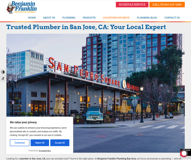 Benjamin Franklin Plumbing - San Jose