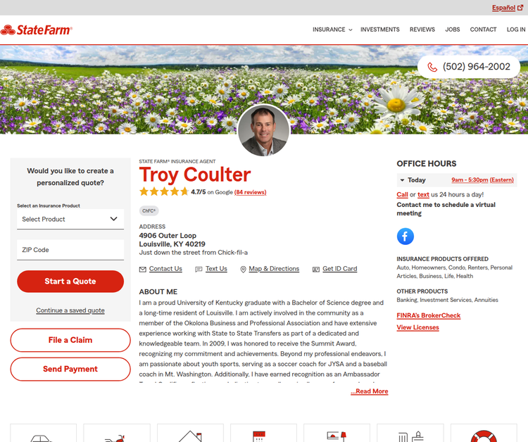 Troy Coulter - State Farm Insurance Agent