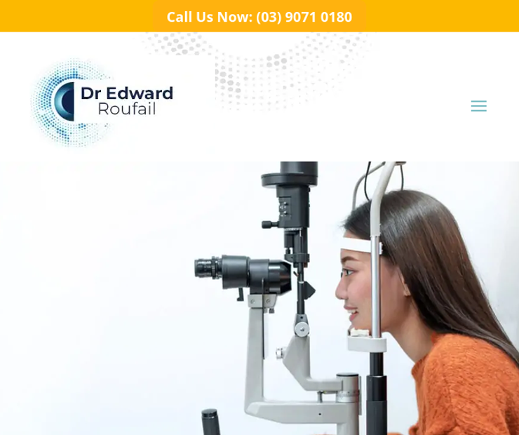 Dr Edward Roufail – Trusted Eye Care Specialist in Melbourne