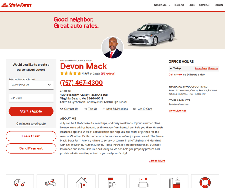 Devon Mack - State Farm Insurance Agent