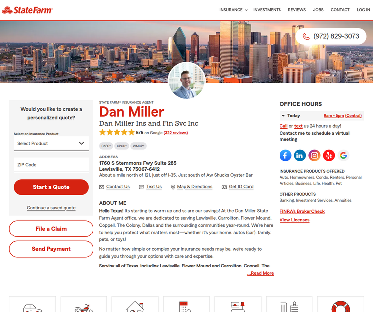 Dan Miller - State Farm Insurance Agent