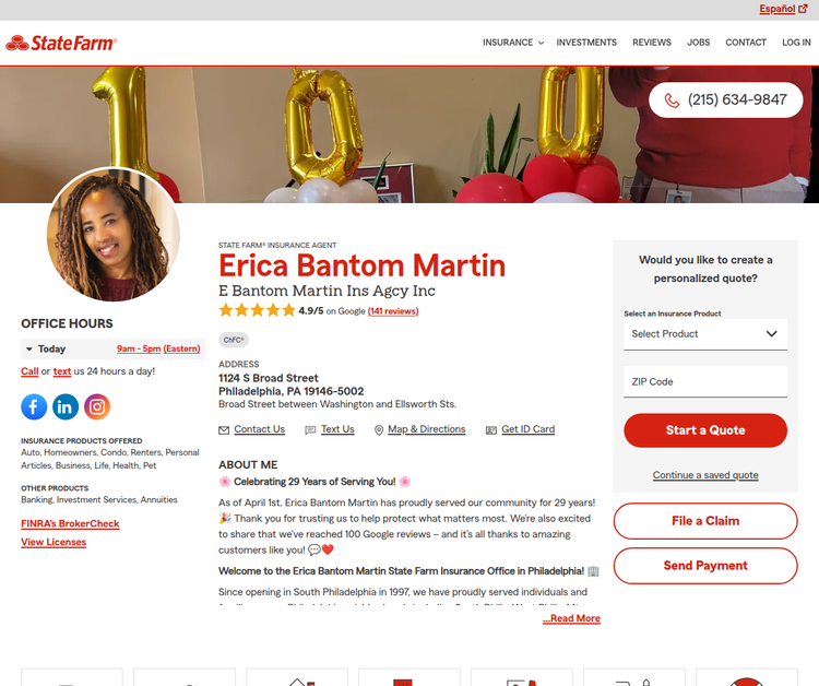 Erica Bantom Martin State Farm Agent