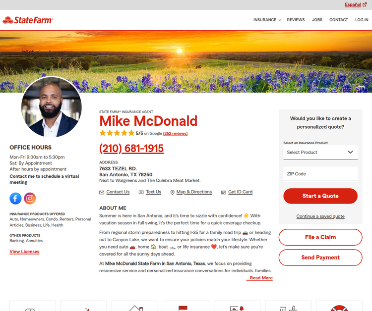 State Farm Insurance Agent