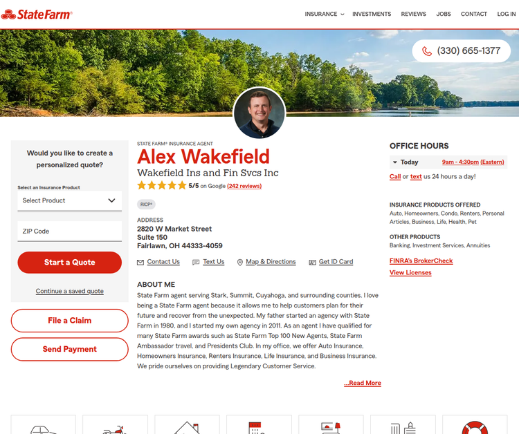 Alex Wakefield - State Farm Insurance Agent