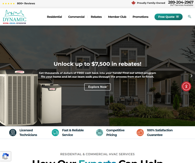 Dynamic Heating & Cooling