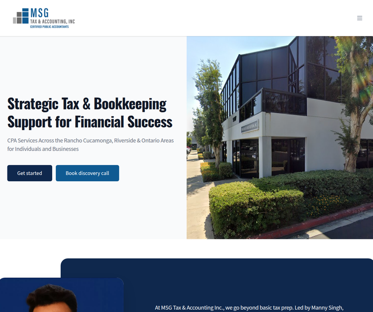 Strategic Tax & Bookkeeping Support for Financial Success