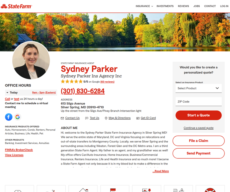 Sydney Parker - State Farm Insurance Agent