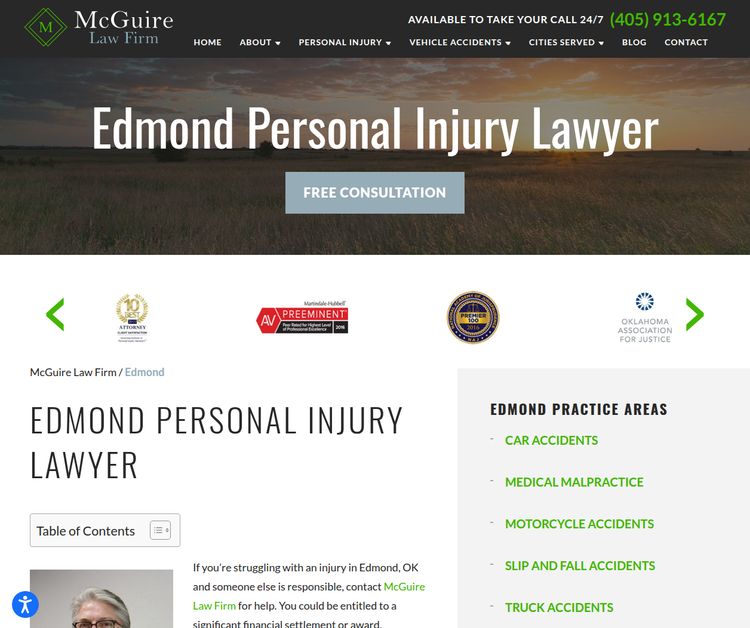Edmond Personal Injury Lawyer