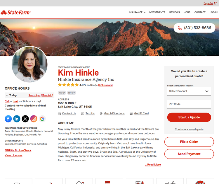 Kim Hinkle - State Farm Insurance Agent