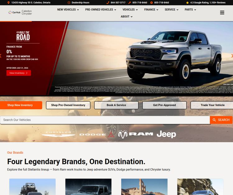 CarHub Caledon Chrysler