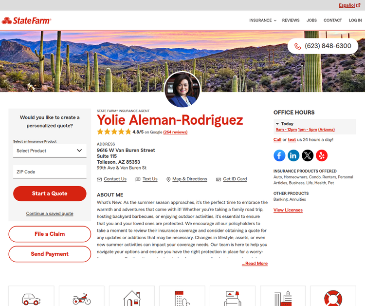 Yolie Aleman-Rodriguez - State Farm Insurance Agent