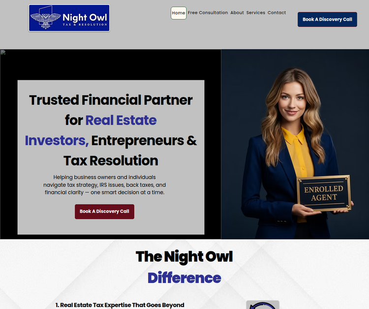 Night Owl Tax & Resolution
