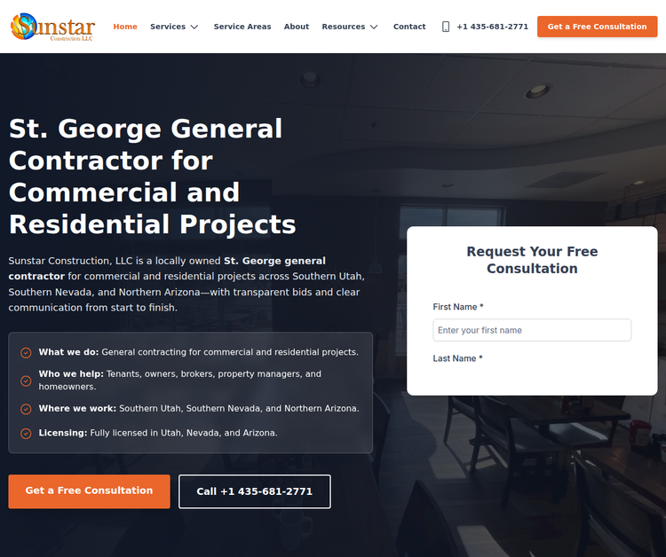 St. George General Contractor