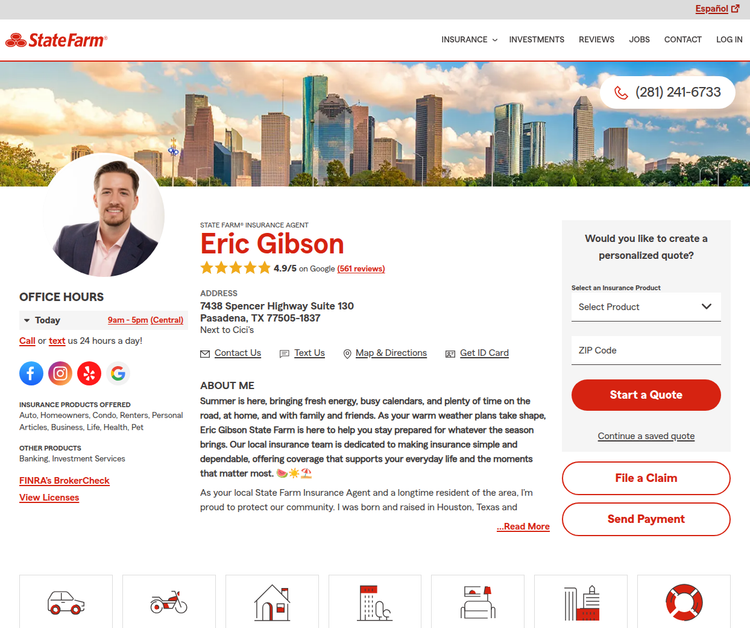 Eric Gibson - State Farm Insurance Agent