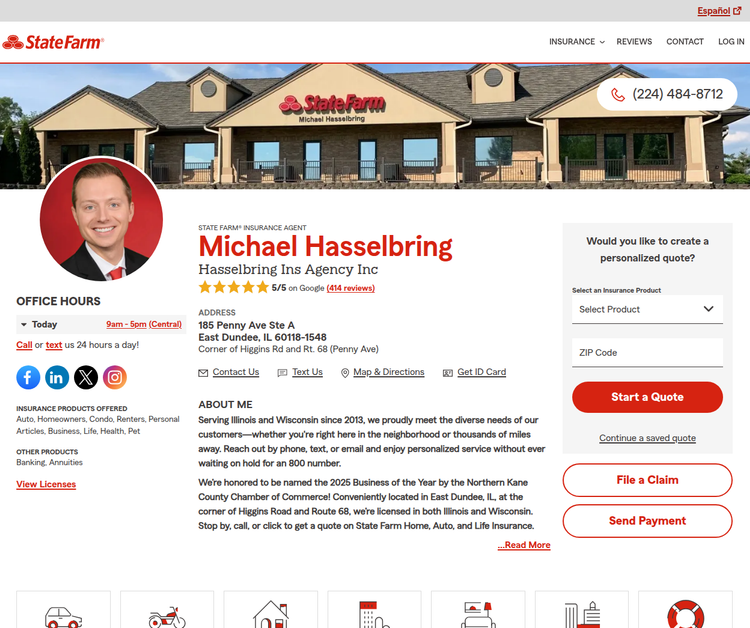 Michael Hasselbring - State Farm Insurance Agent