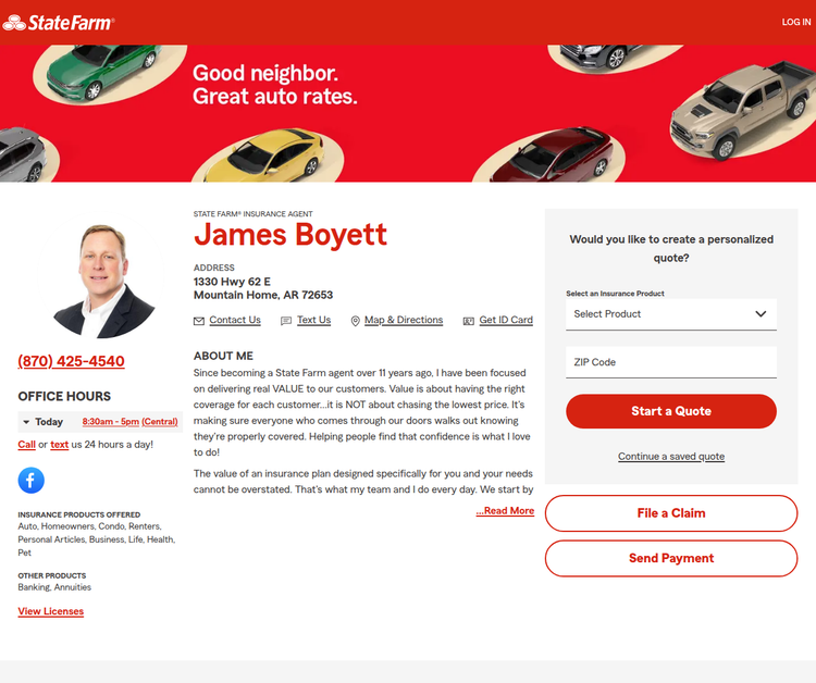 James Boyett - State Farm Insurance Agent
