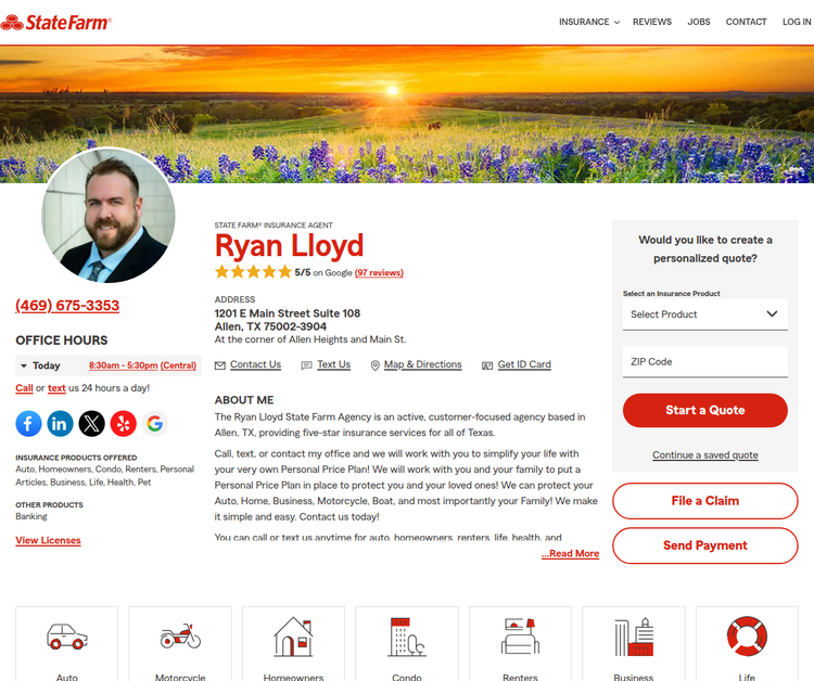 Ryan Lloyd - State Farm Insurance Agent