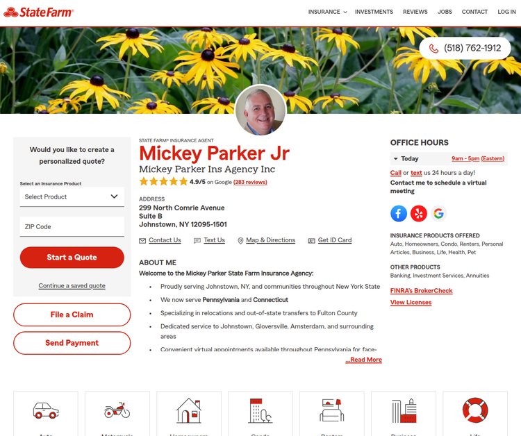 Mickey Parker Jr - State Farm Insurance Agent