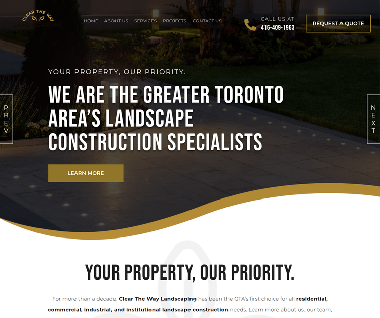 Clear The Way Landscaping Inc