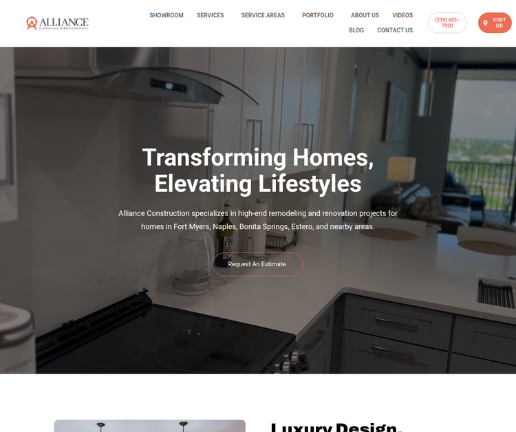 Alliance Construction & Renovations Inc In Fort Myers