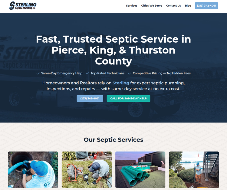 Sterling Septic & Plumbing LLC