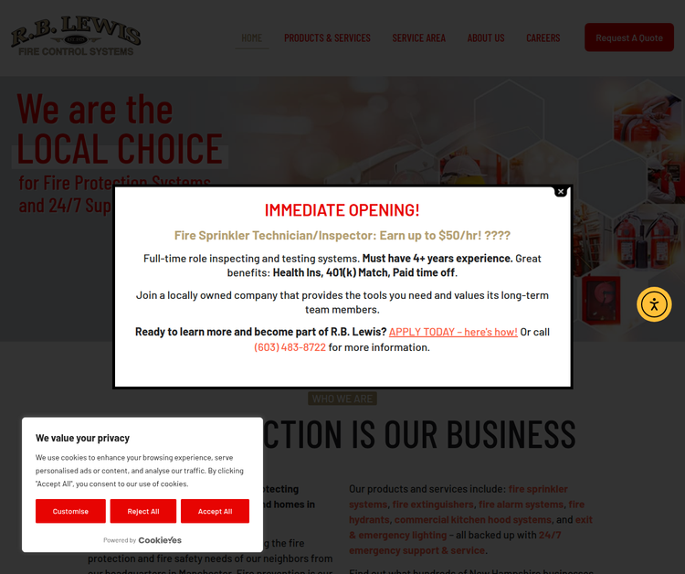 R B Lewis Fire Control Systems