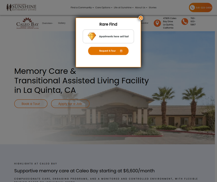 Caleo Bay Assisted Living and Memory Care