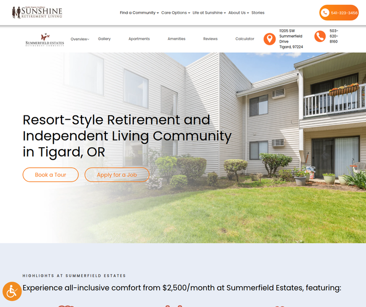 Summerfield Estates Retirement Community