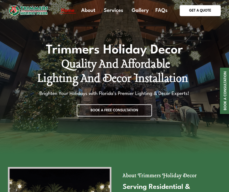 Trimmers Holiday Decor
