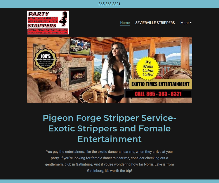 Exotic Times Entertainment – Professional Strippers in East Tennessee