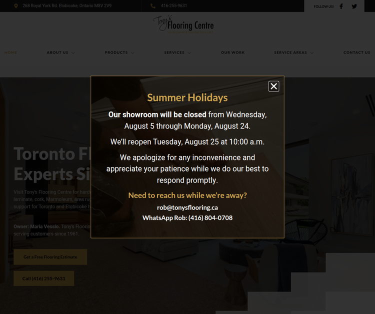 Toronto Flooring Experts Since 1961