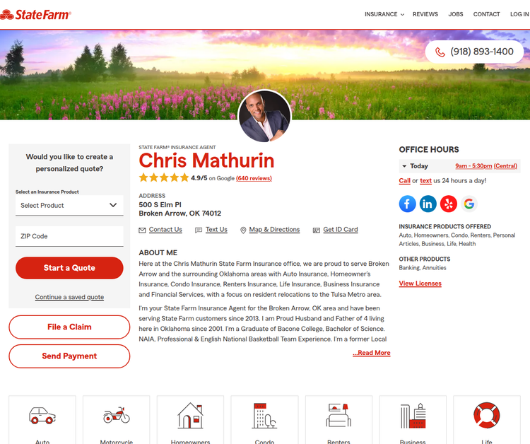 State Farm Insurance Agent