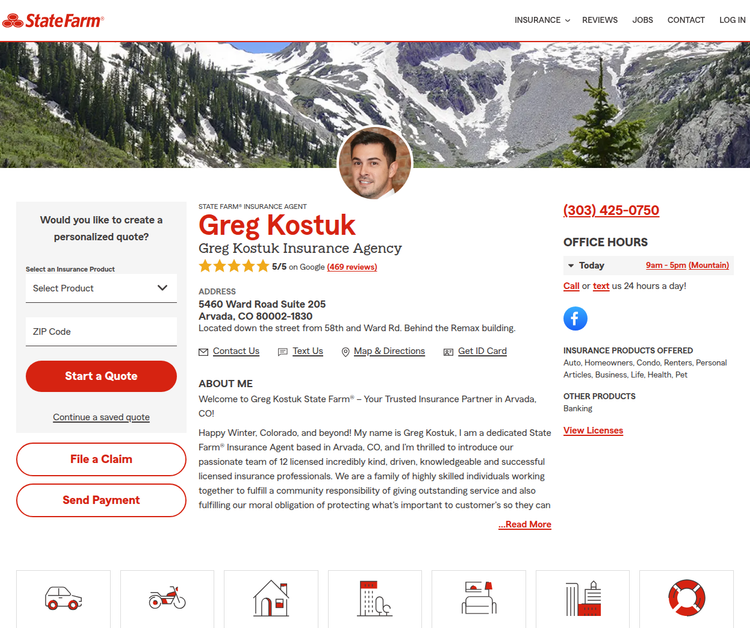 Greg Kostuk - State Farm Insurance Agent