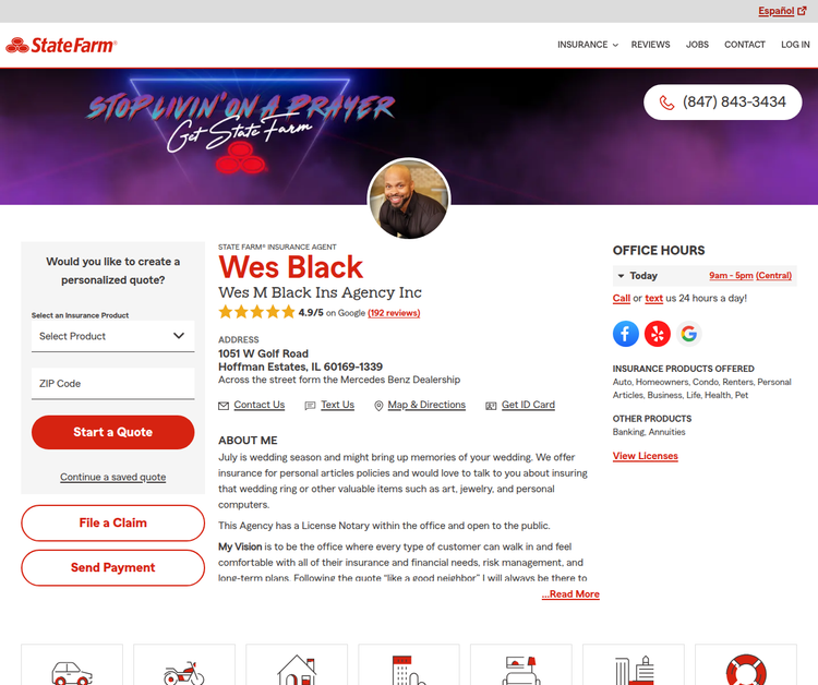 Wes Black - State Farm Insurance Agent