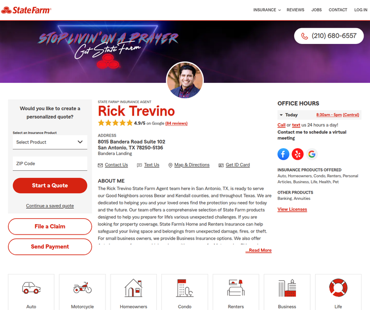 Rick Trevino - State Farm Insurance Agent