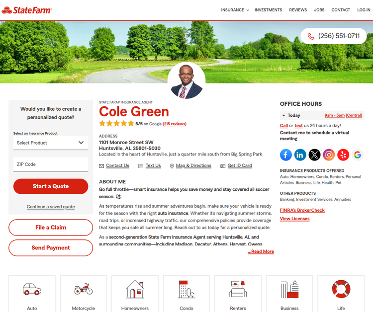 Cole Green - State Farm Insurance Agent