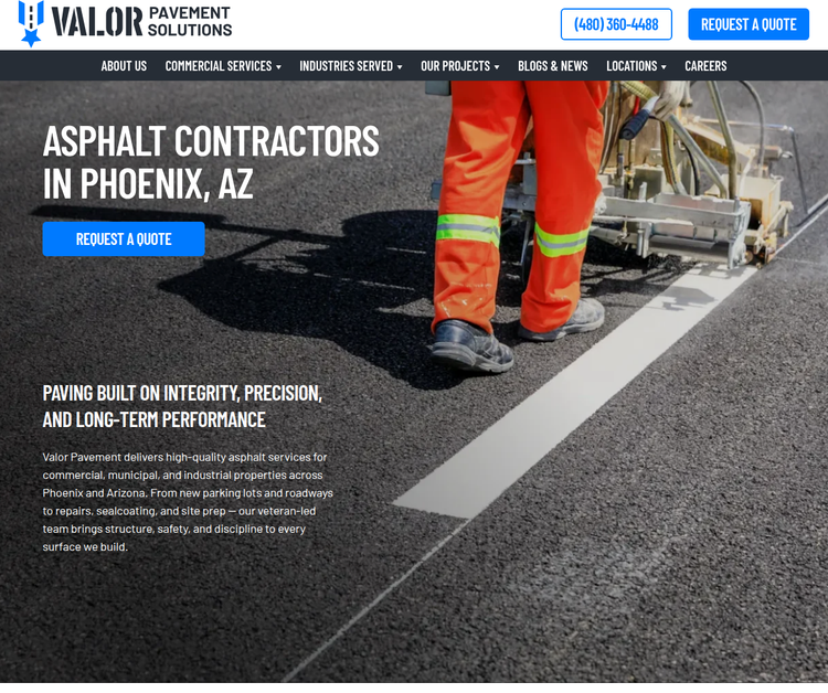 Expert Asphalt & Concrete Services in Phoenix, AZ