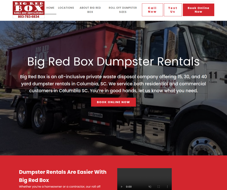 Big Red Box Dumpster Company