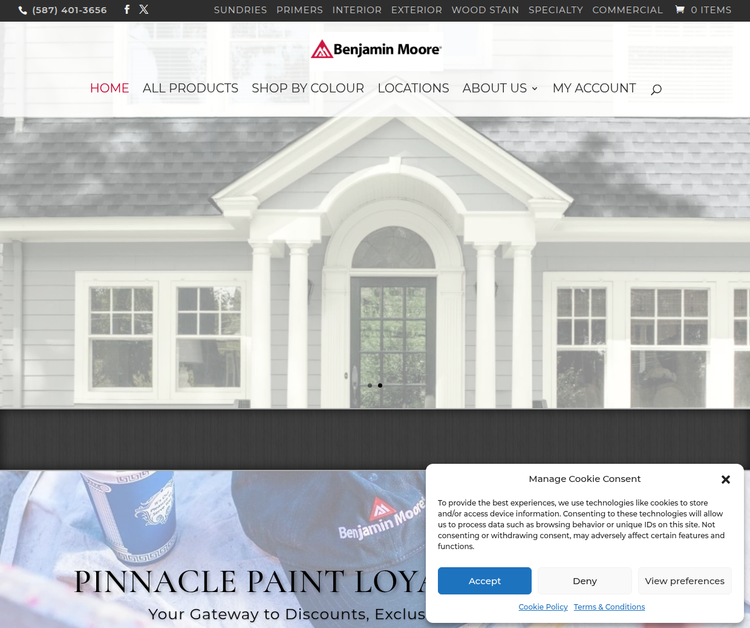 Pinnacle South | Benjamin Moore Retailer