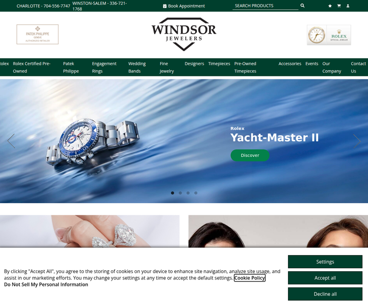 Luxury Watches and Fine Jewelry in North Carolina