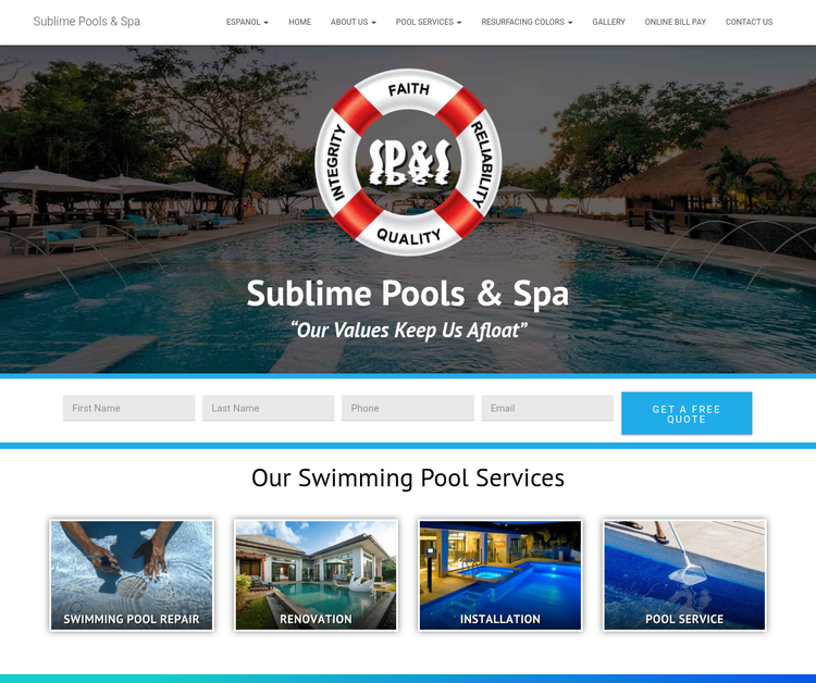 Sublime Pools & Spa