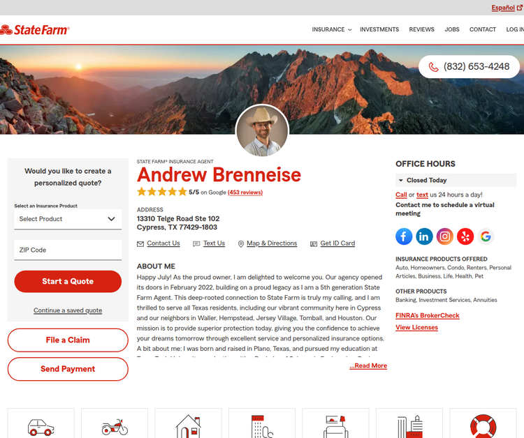 Andrew Brenneise - State Farm Insurance Agent