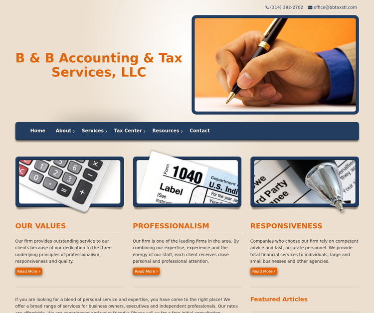 Professional Accounting and Tax Services for Saint Louis Businesses