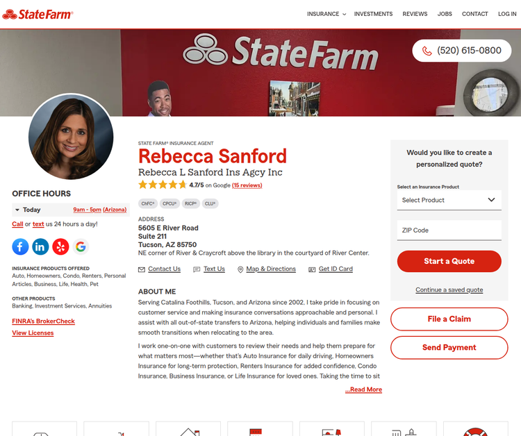 Rebecca Sanford - State Farm Insurance Agent