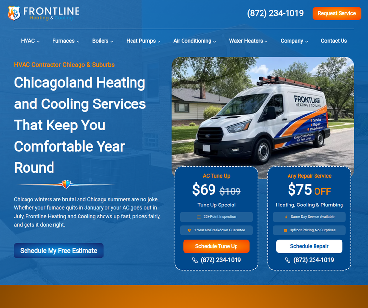 Frontline Heating & Cooling