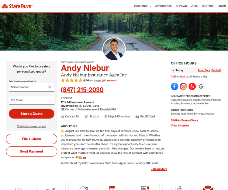 Andy Niebur - State Farm Insurance Agent