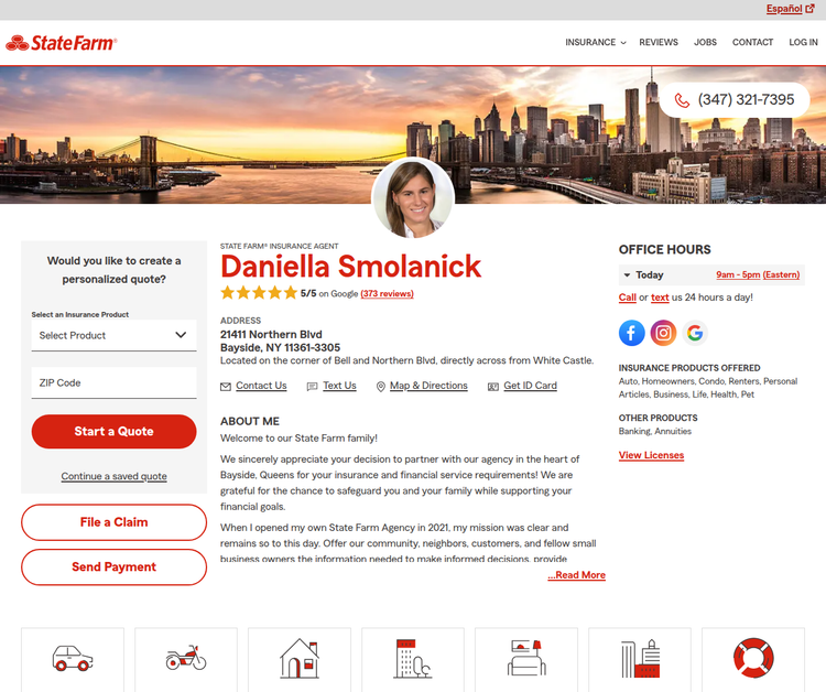 Daniella Smolanick - State Farm Insurance Agent